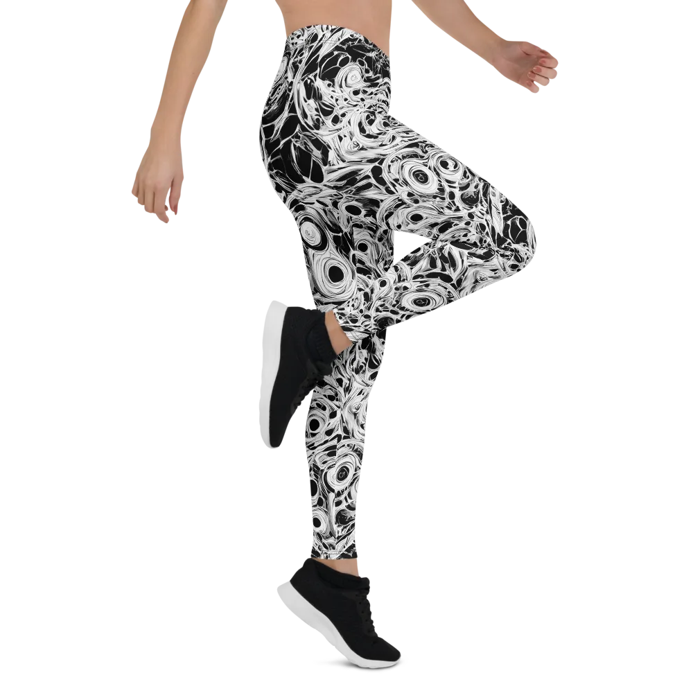 Noir Organism on Leggings — Right