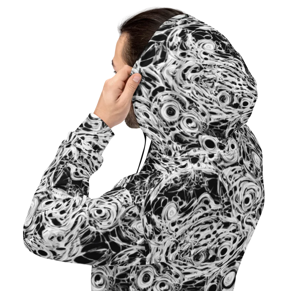 Noir Organism on Hoodie — Back