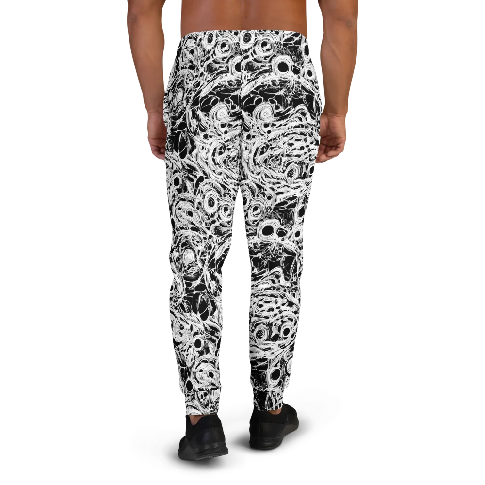 Noir Organism on Men's Joggers — Back