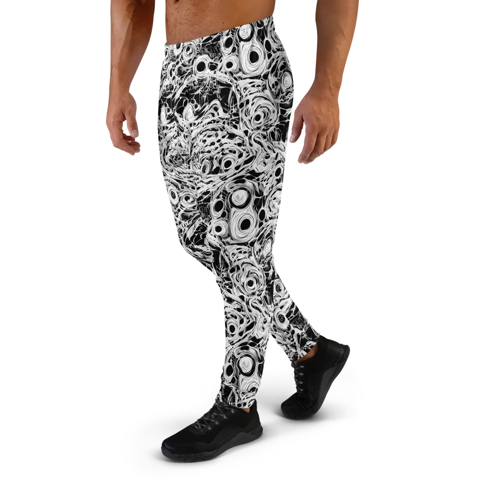 Noir Organism on Men's Joggers — Left