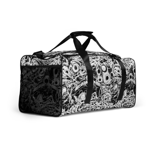 Noir Organism on a Duffle Bag