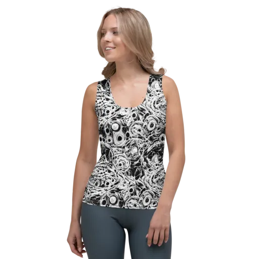 Noir Organism on a Women's Tank Top