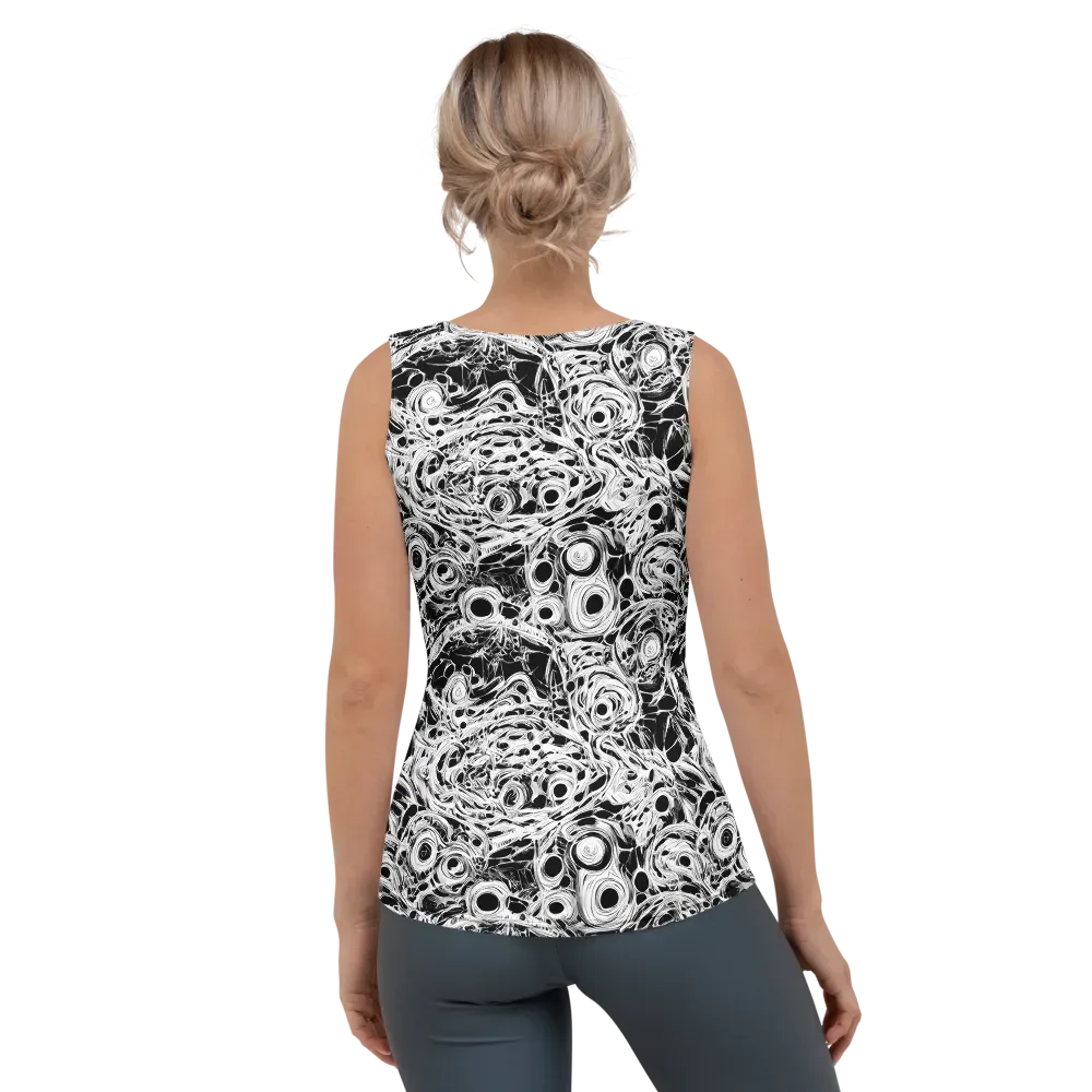 Noir Organism on Women's Tank Top — Back