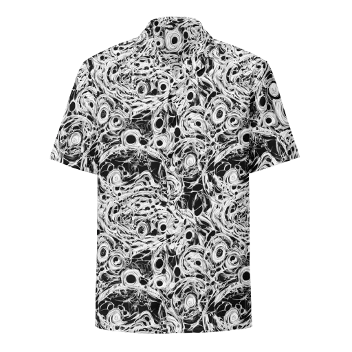 Noir Organism on a Button Shirt