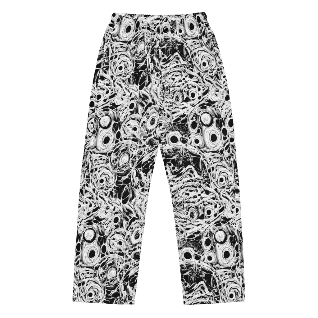 Noir Organism on Women's Pajama Pants — Front