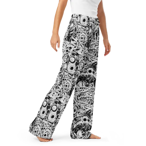 Noir Organism on a Women's Pajama Pants