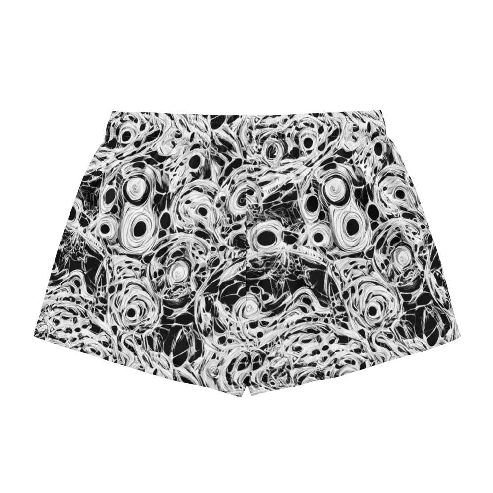 Noir Organism on Women's Pajama Shorts — Back
