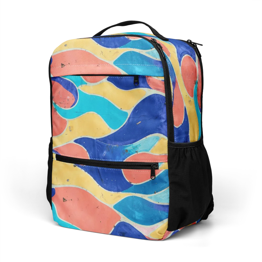 Chromatic Riverstone on Utility Backpack — Left Front