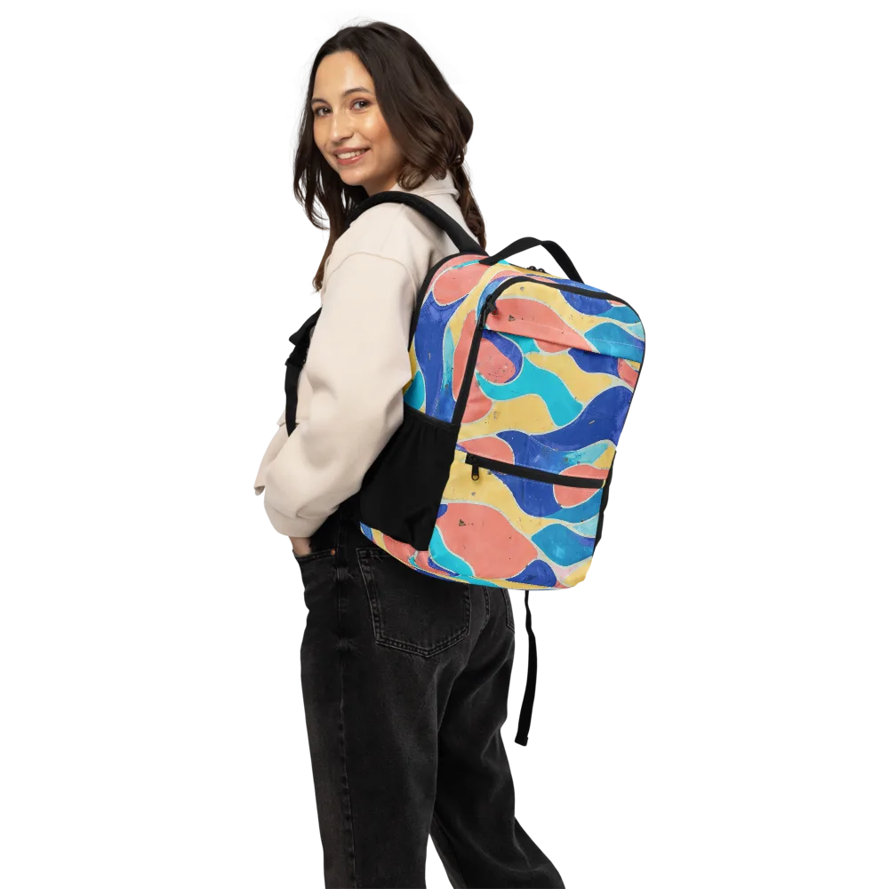 Chromatic Riverstone on Utility Backpack — Back