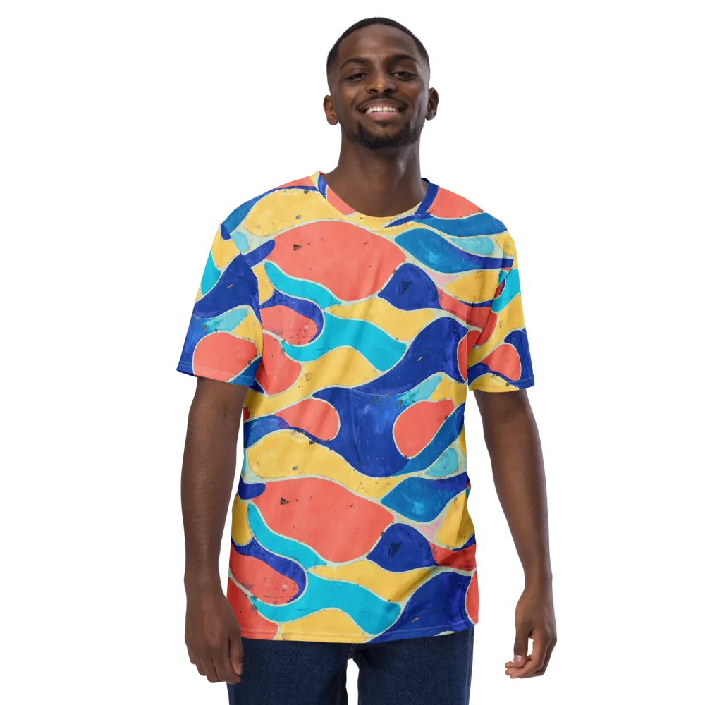 Chromatic Riverstone on Men's Crew Neck T-Shirt — Front