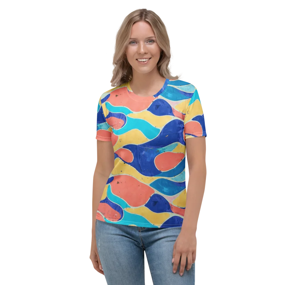 Chromatic Riverstone on Women's Crew Neck T-Shirt — Front