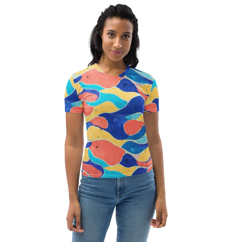 Chromatic Riverstone on Women's Crew Neck T-Shirt — Front