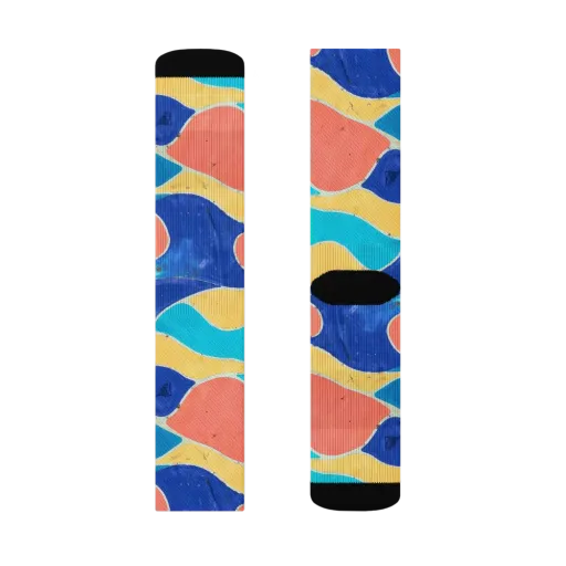Chromatic Riverstone on a Socks