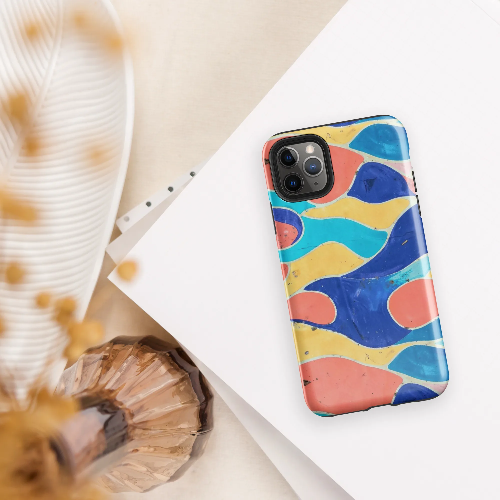 Chromatic Riverstone on Tough Case for iPhone® — Front