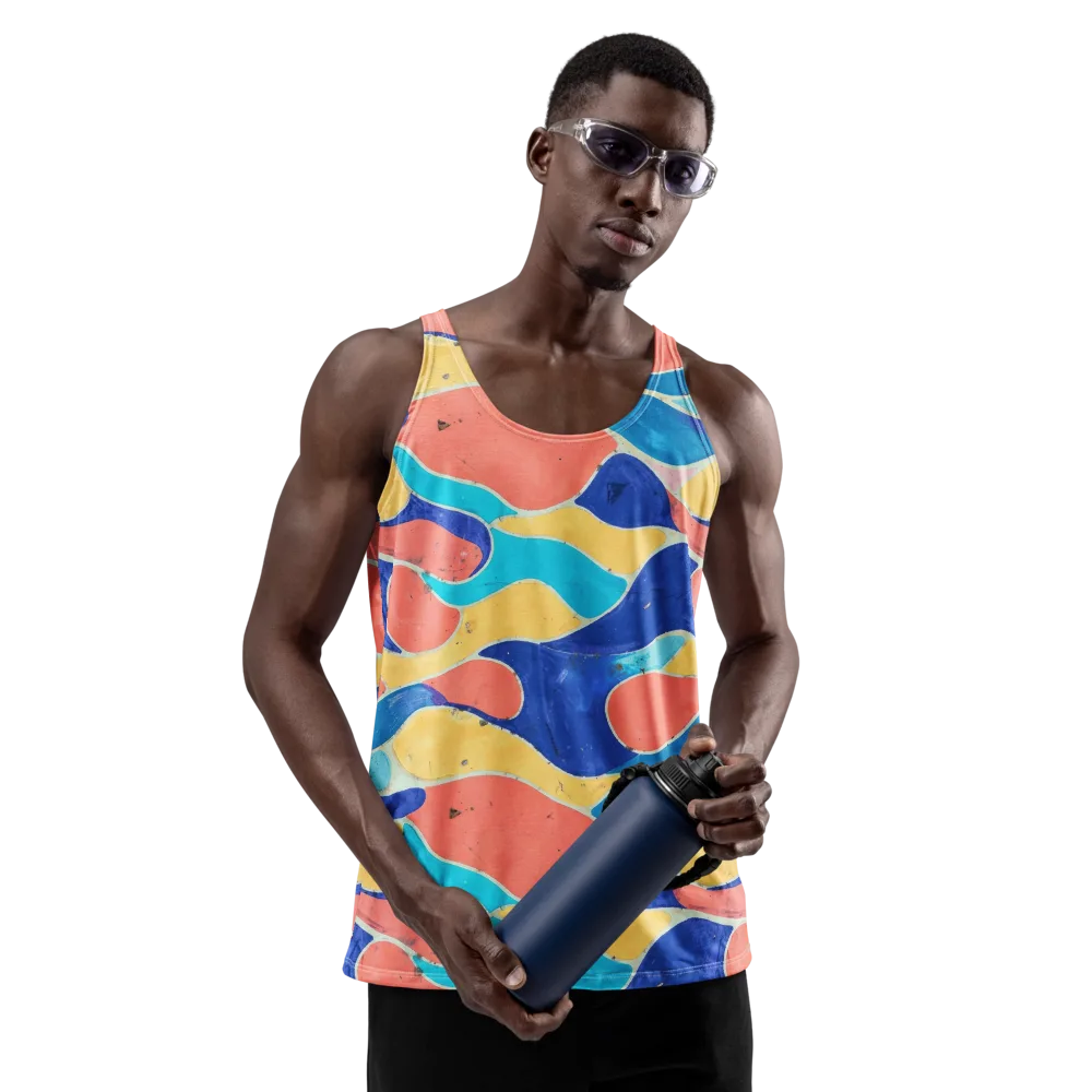 Chromatic Riverstone on Men's Tank Top — Front