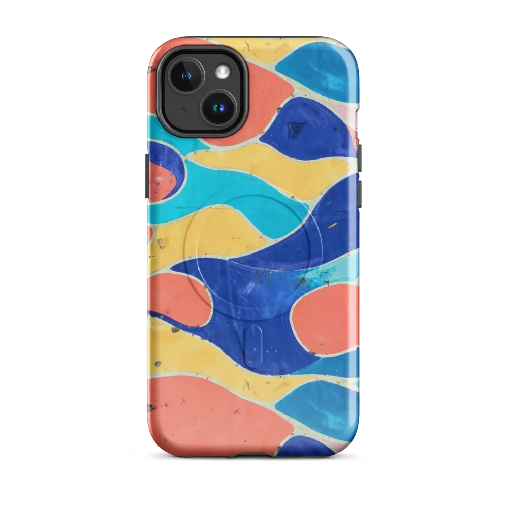 Chromatic Riverstone on MagSafe Tough Case for iPhone® — Front