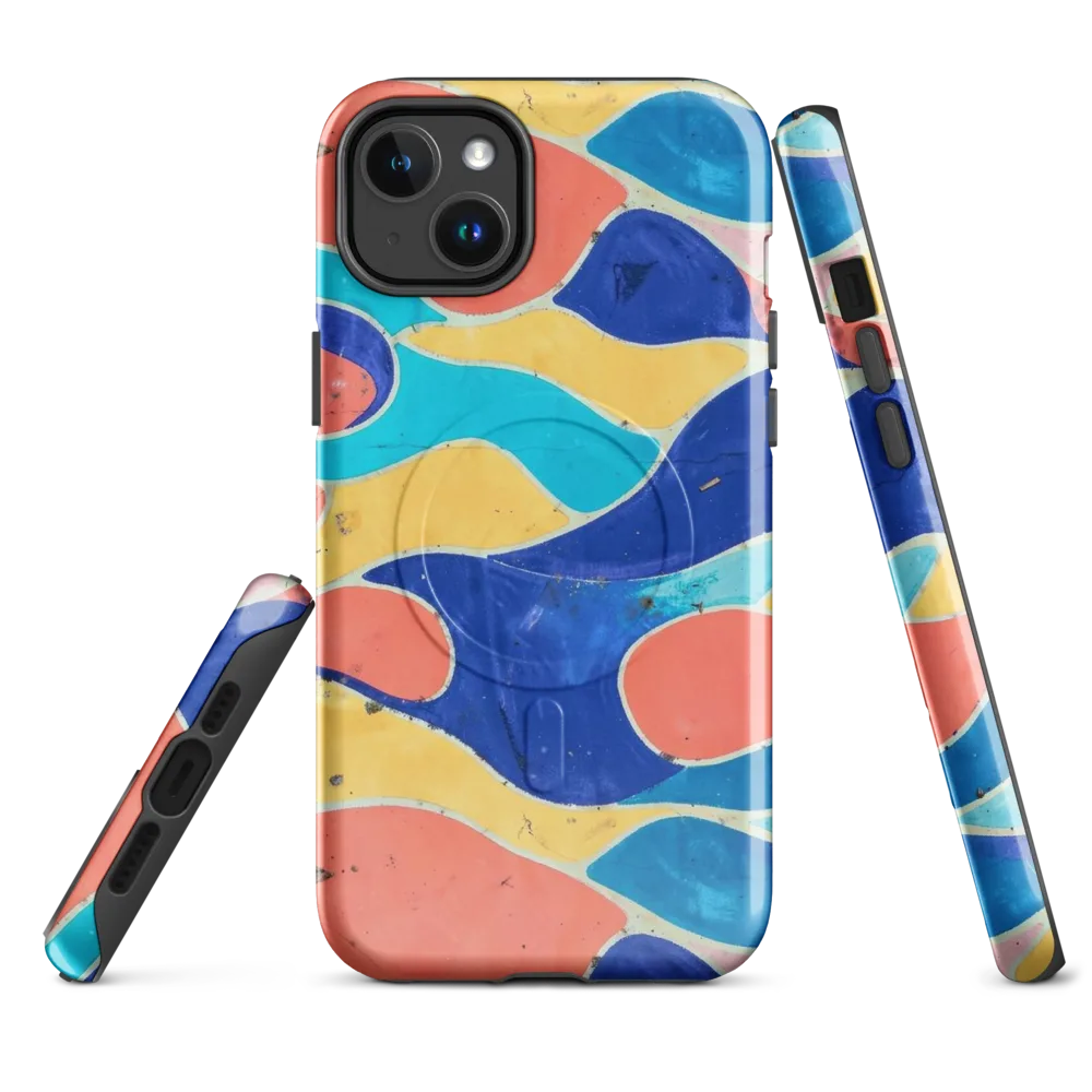 Chromatic Riverstone on MagSafe Tough Case for iPhone® — Front