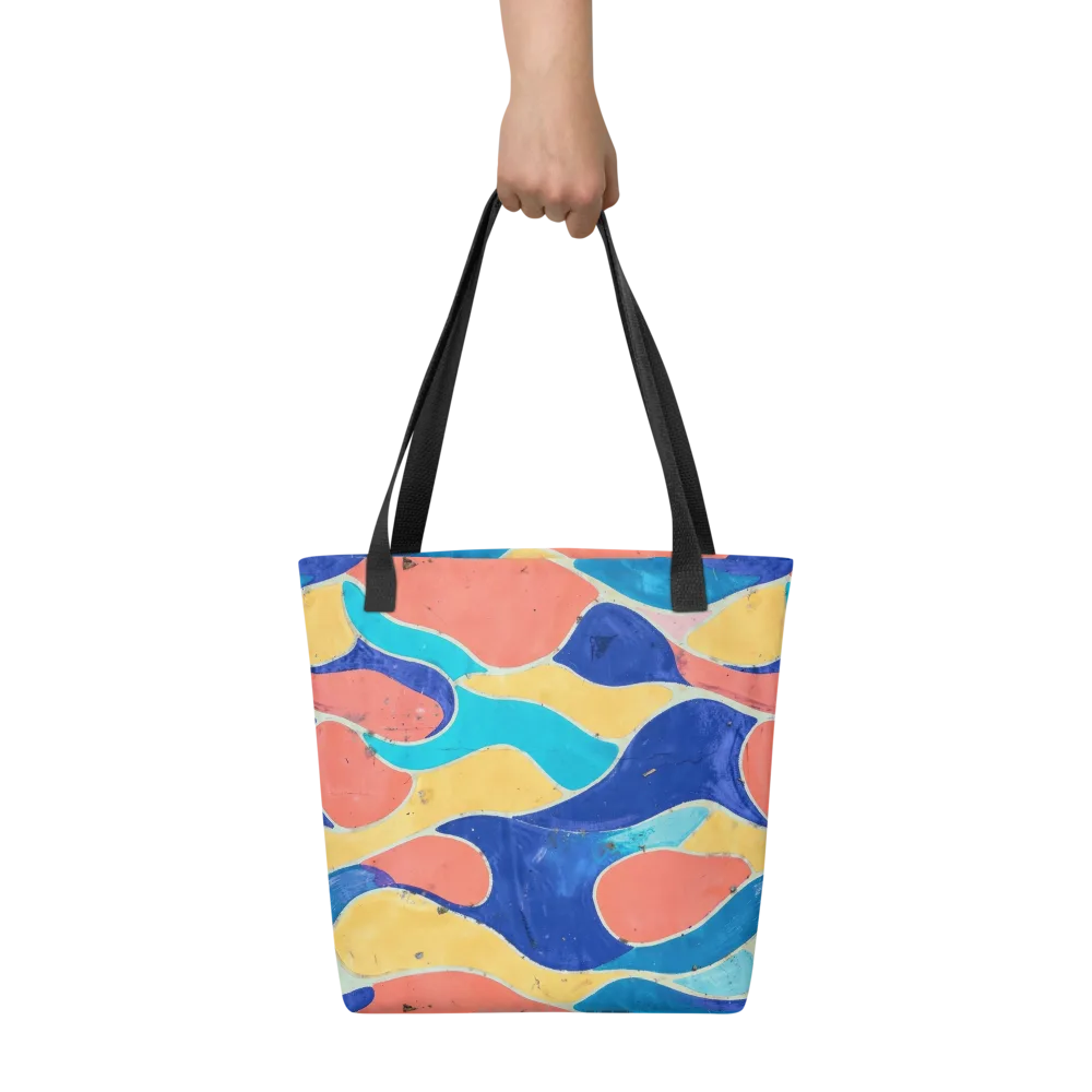 Chromatic Riverstone on Tote Bag — Front