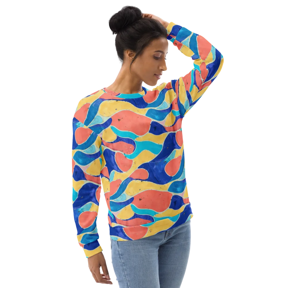 Chromatic Riverstone on Sweatshirt — Right Front