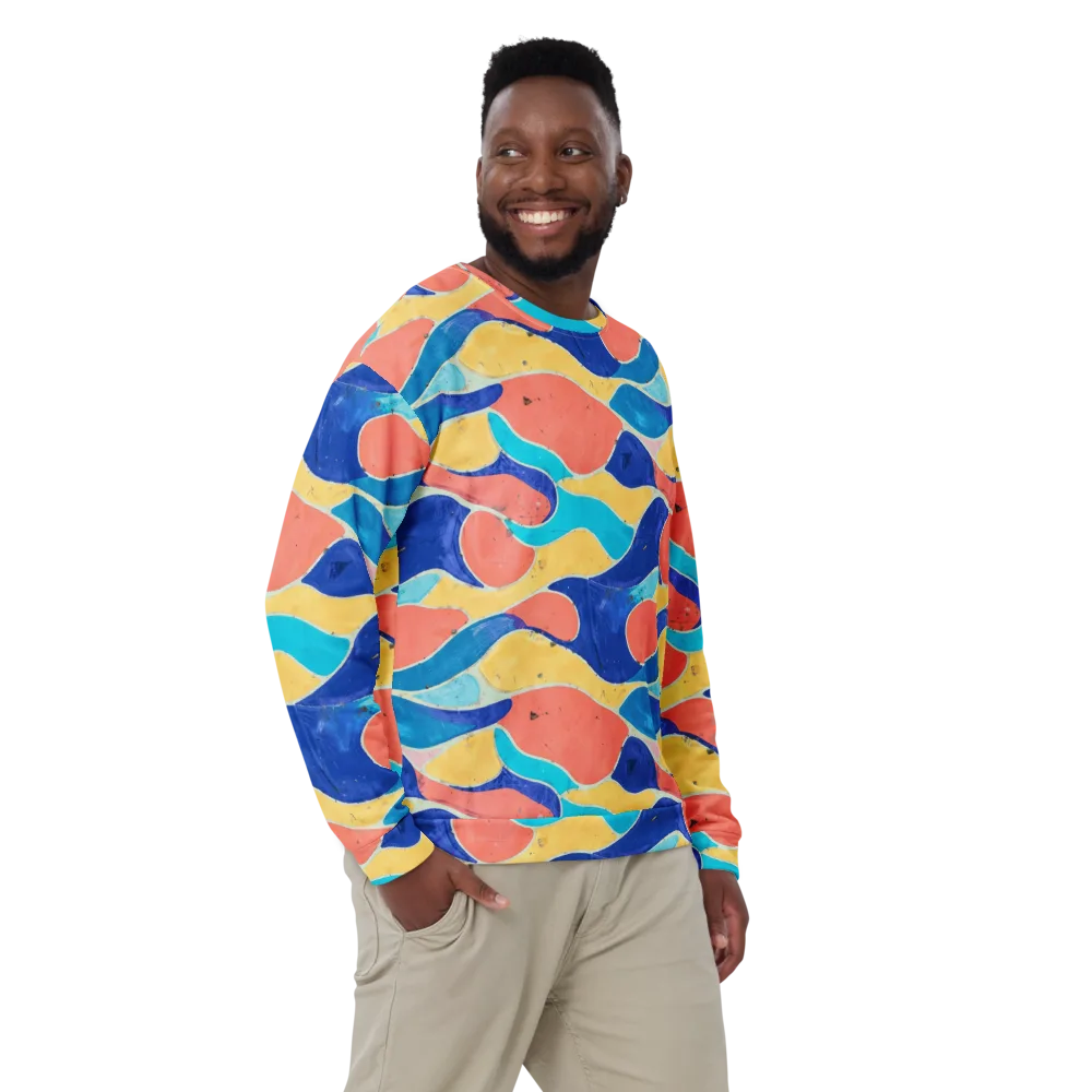 Chromatic Riverstone on Sweatshirt — Front