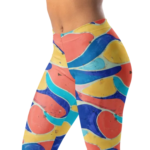 Chromatic Riverstone on a Leggings