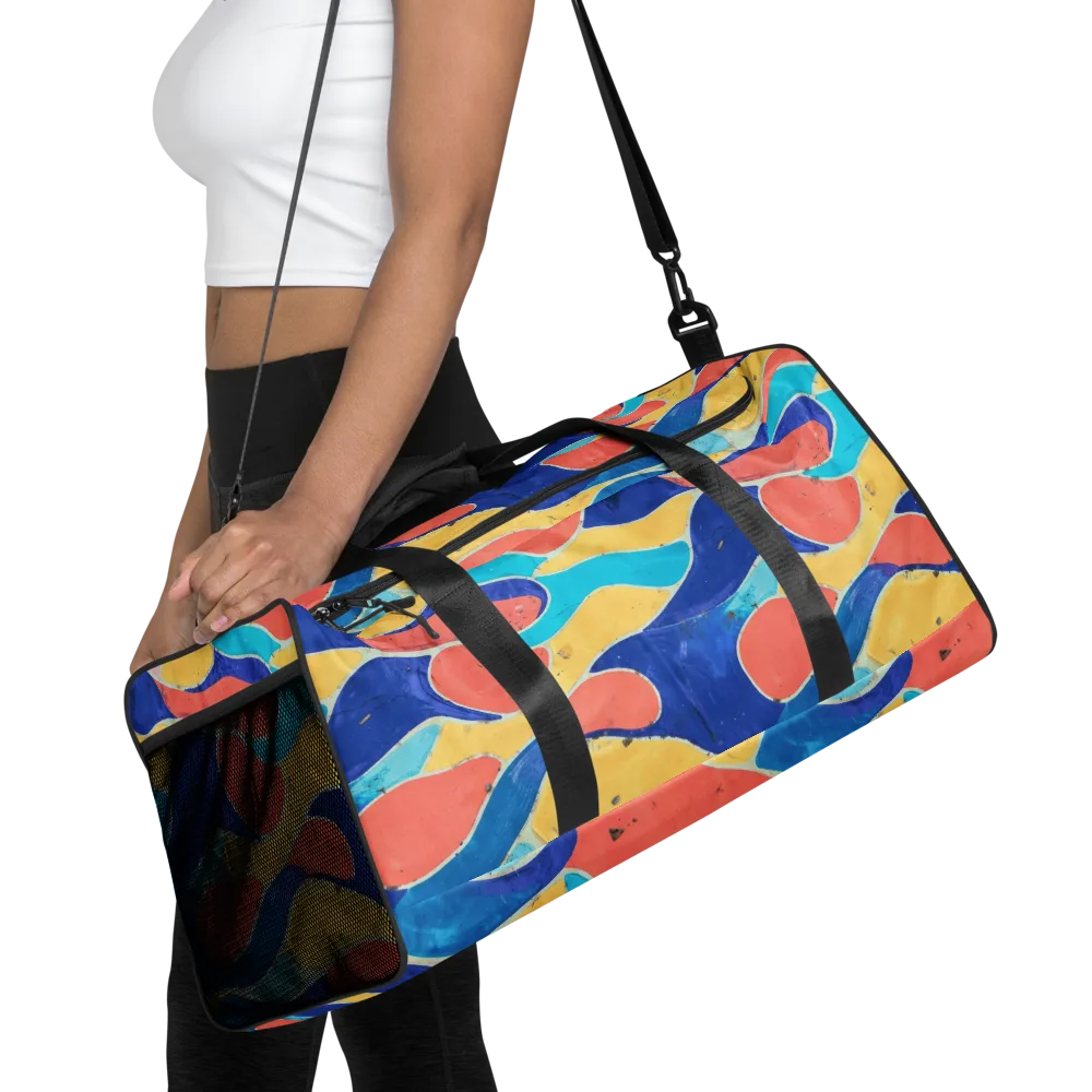 Chromatic Riverstone on Duffle Bag — Front