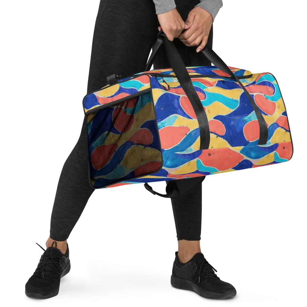 Chromatic Riverstone on Duffle Bag — Right Front