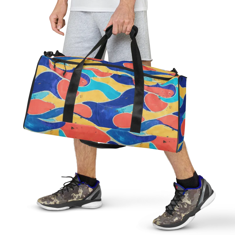 Chromatic Riverstone on Duffle Bag — Front