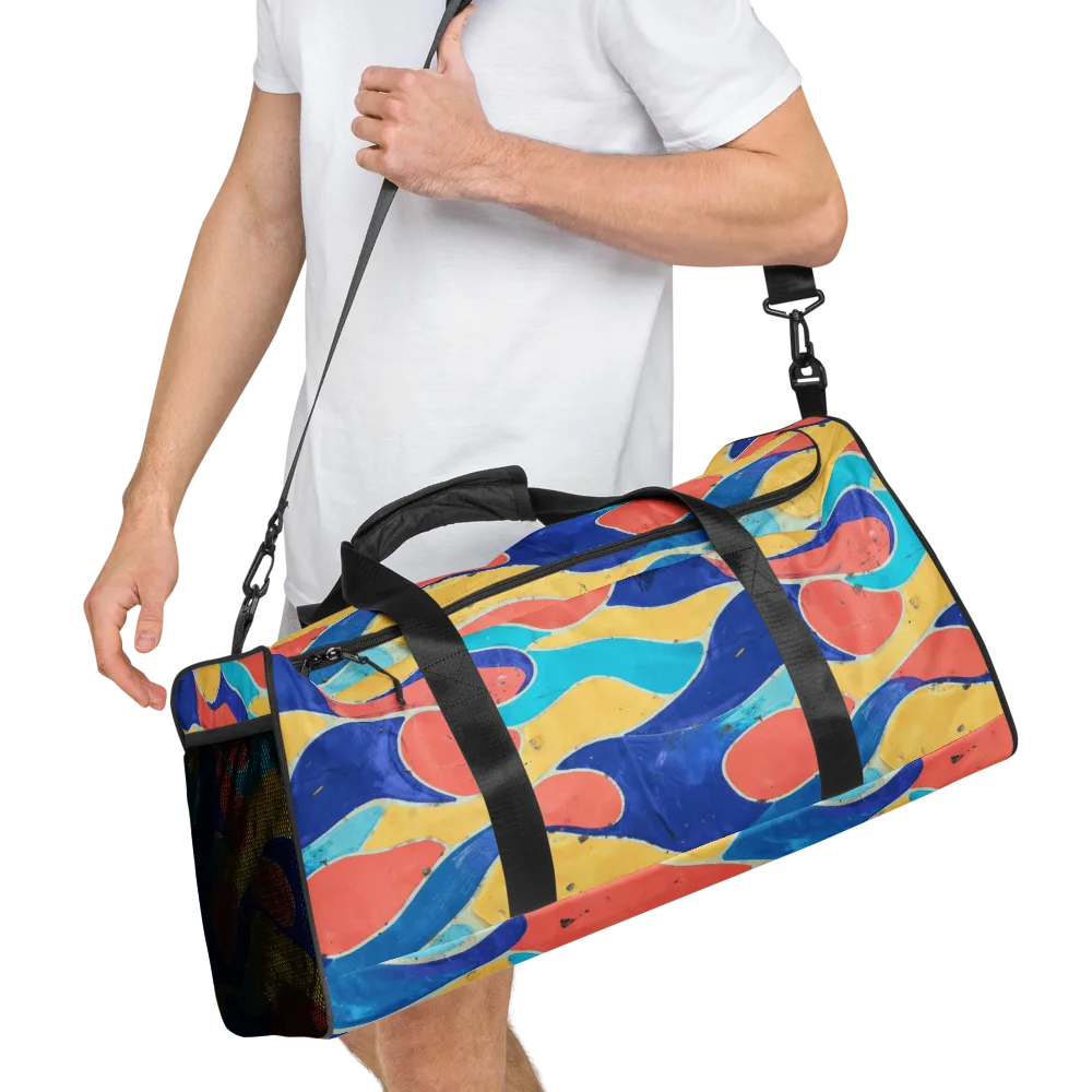 Chromatic Riverstone on Duffle Bag — Right Front