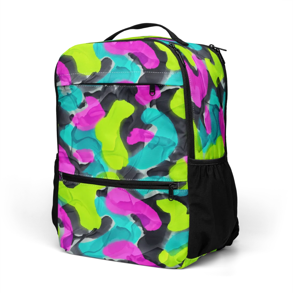 Nightclub Garden on Utility Backpack — Left Front