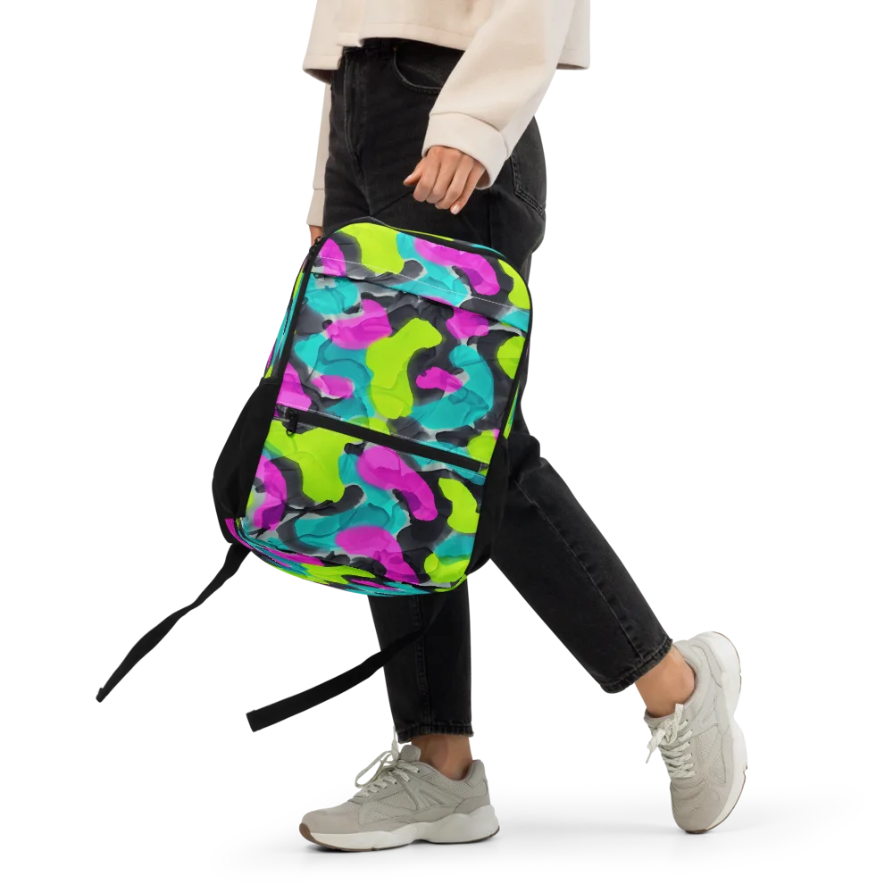 Nightclub Garden on Utility Backpack — Front