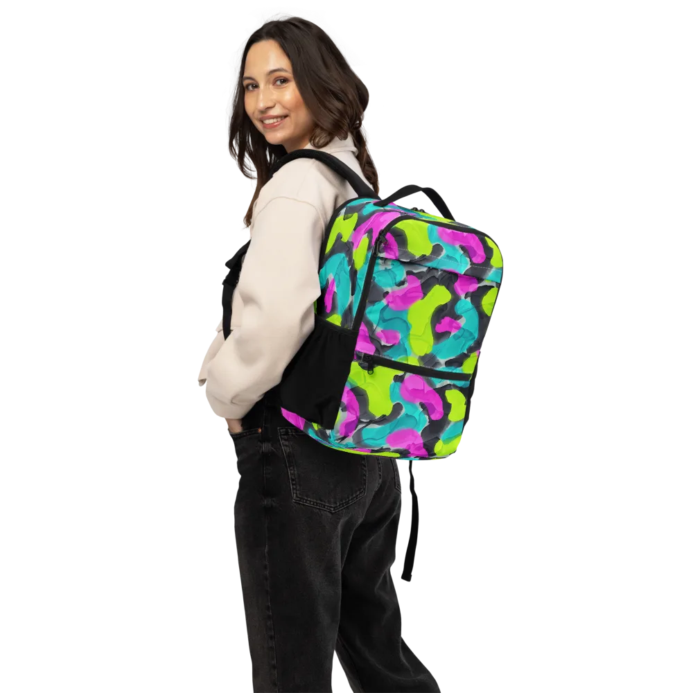 Nightclub Garden on Utility Backpack — Back