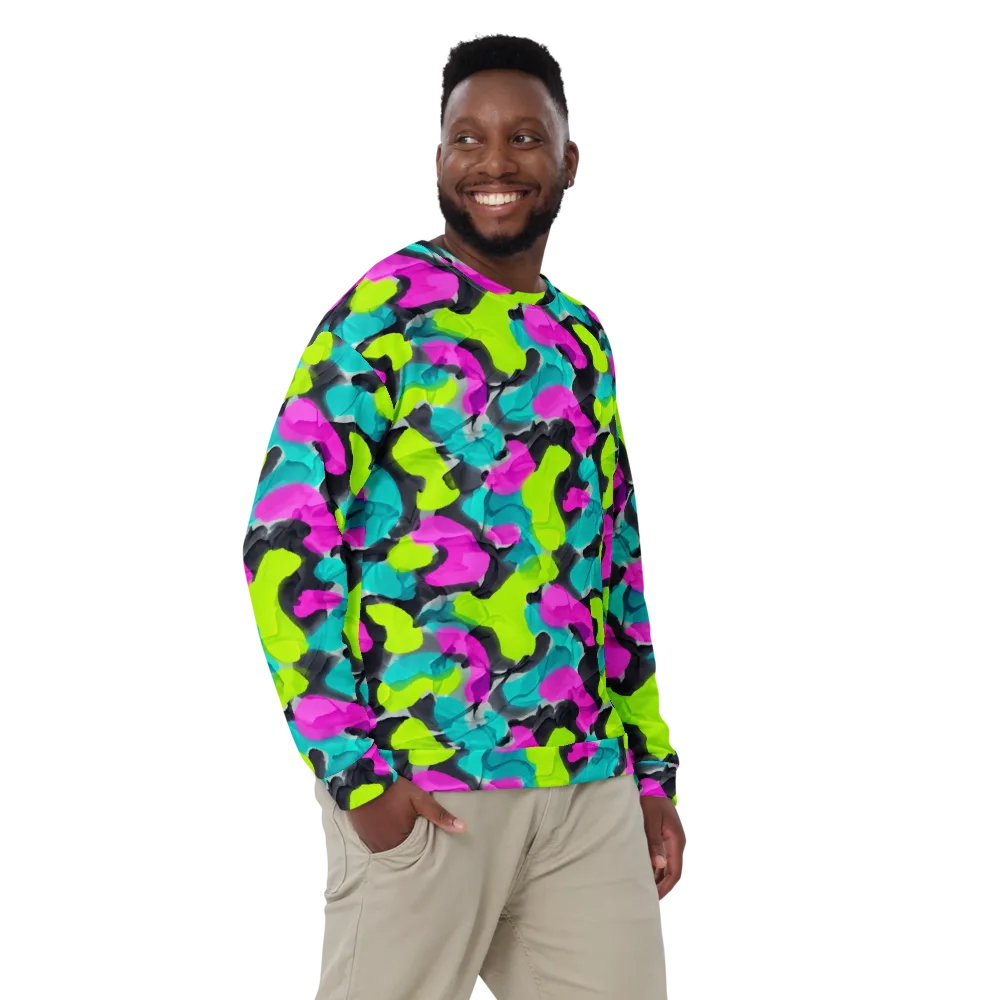 Nightclub Garden on Sweatshirt — Front