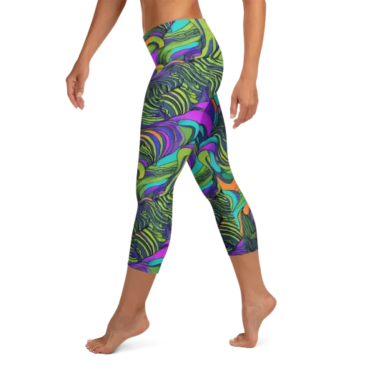 Kinetic Canopy on a Capri Leggings