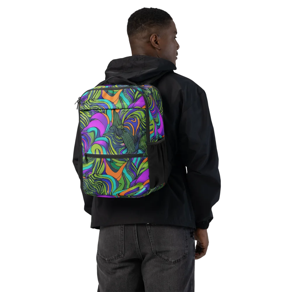 Kinetic Canopy on Utility Backpack — Back