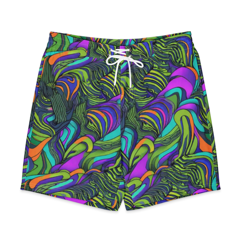 Kinetic Canopy on Men's Board Shorts — Front