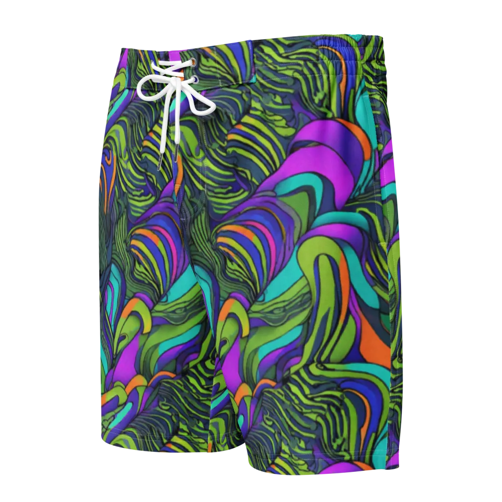 Kinetic Canopy on Men's Board Shorts — Front