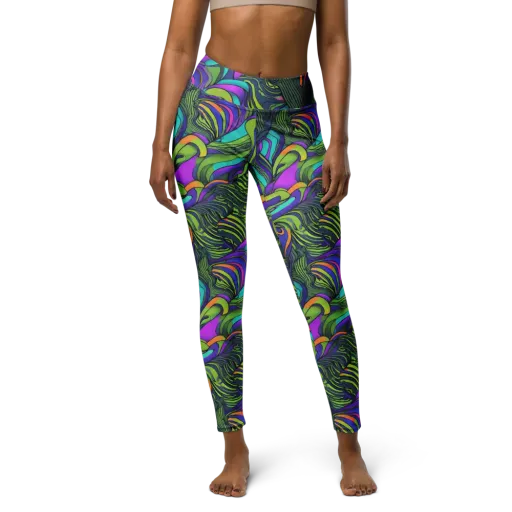 Kinetic Canopy on a Yoga Leggings