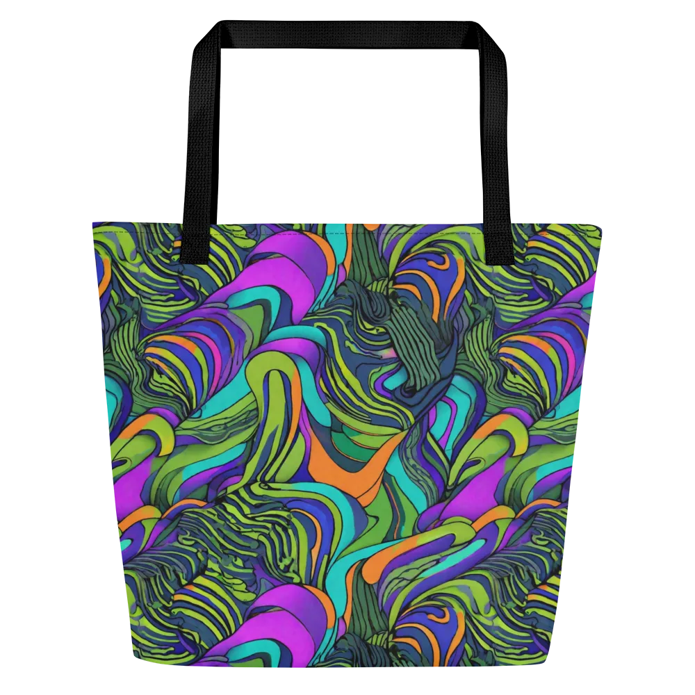 Kinetic Canopy on Large Tote Bag W/ Pocket — Front
