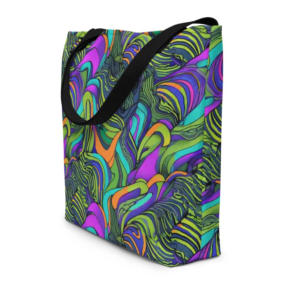 Kinetic Canopy on Large Tote Bag W/ Pocket — Front