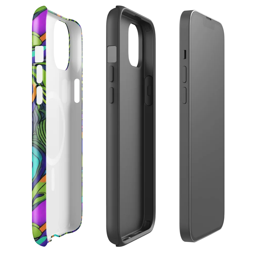Kinetic Canopy on MagSafe Tough Case for iPhone® — Front