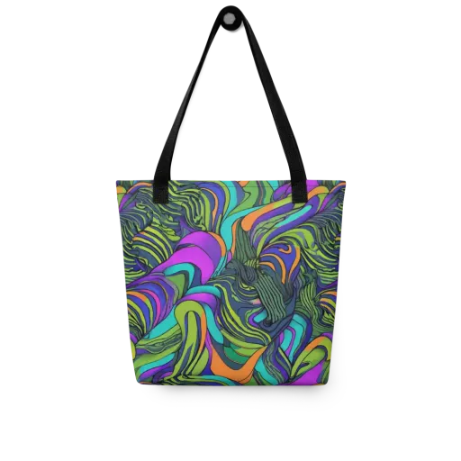 Kinetic Canopy on a Tote Bag