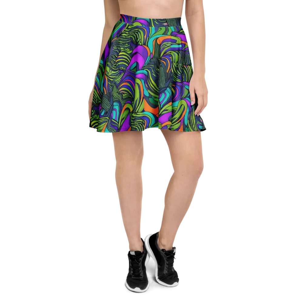 Kinetic Canopy on Skater Skirt — Front