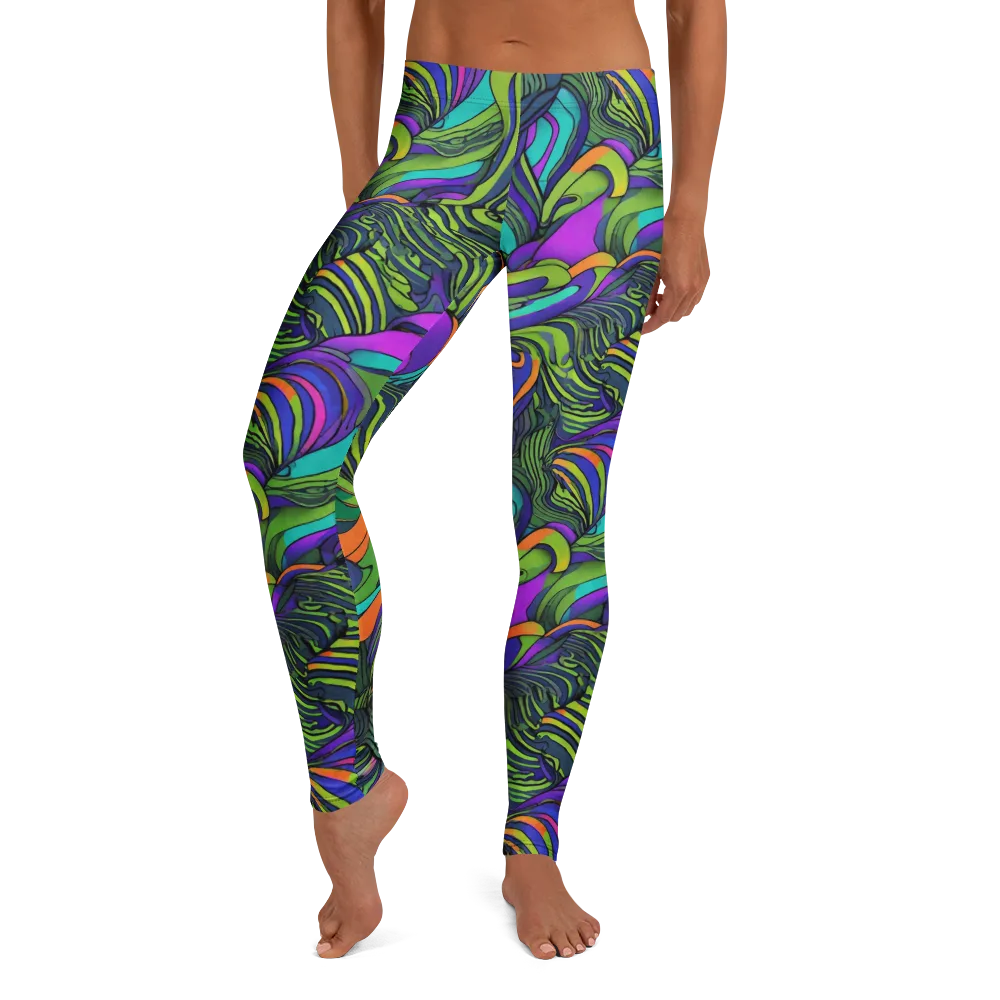 Kinetic Canopy on Leggings — Front