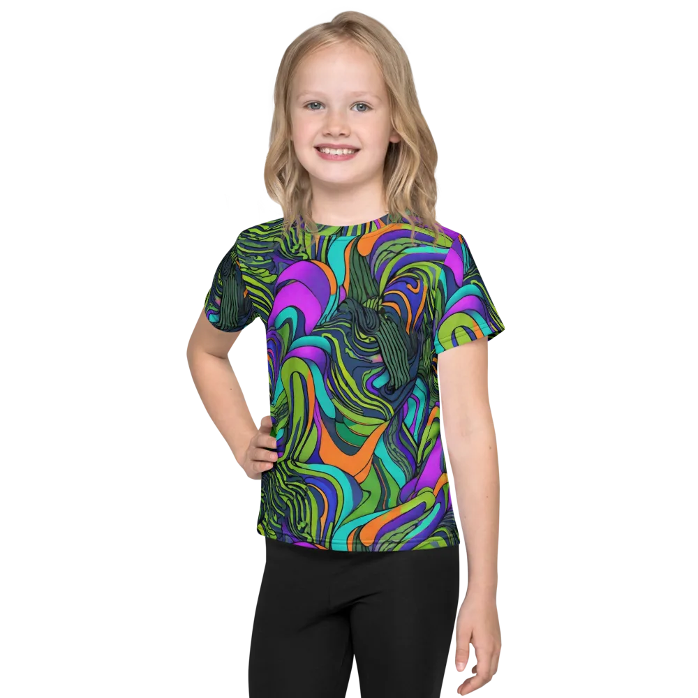 Kinetic Canopy on Kids Crew Neck T-Shirt — Front