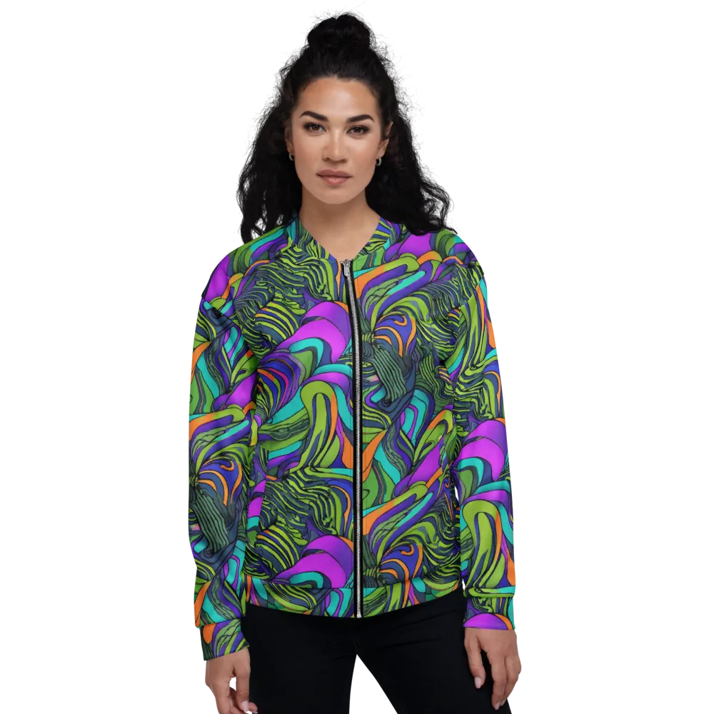 Kinetic Canopy on Bomber Jacket — Front