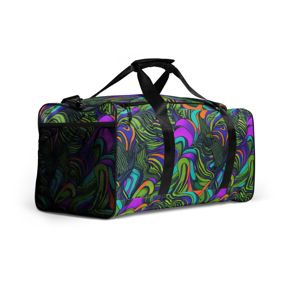 Kinetic Canopy on Duffle Bag — Right Front