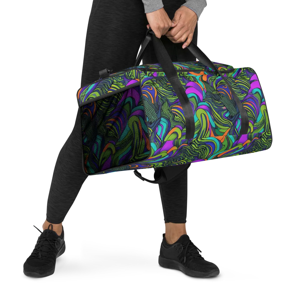 Kinetic Canopy on Duffle Bag — Right Front