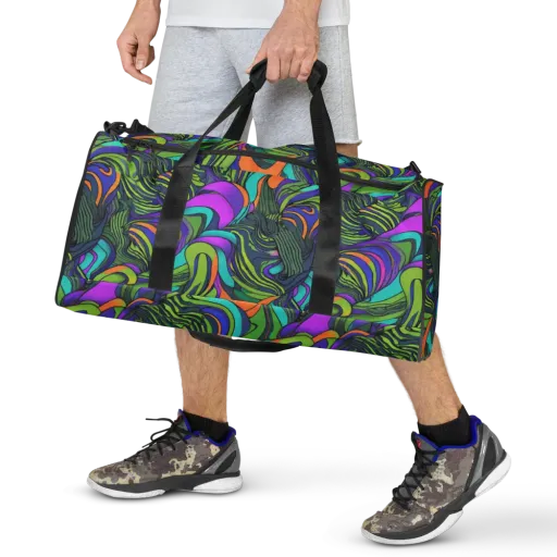 Kinetic Canopy on a Duffle Bag