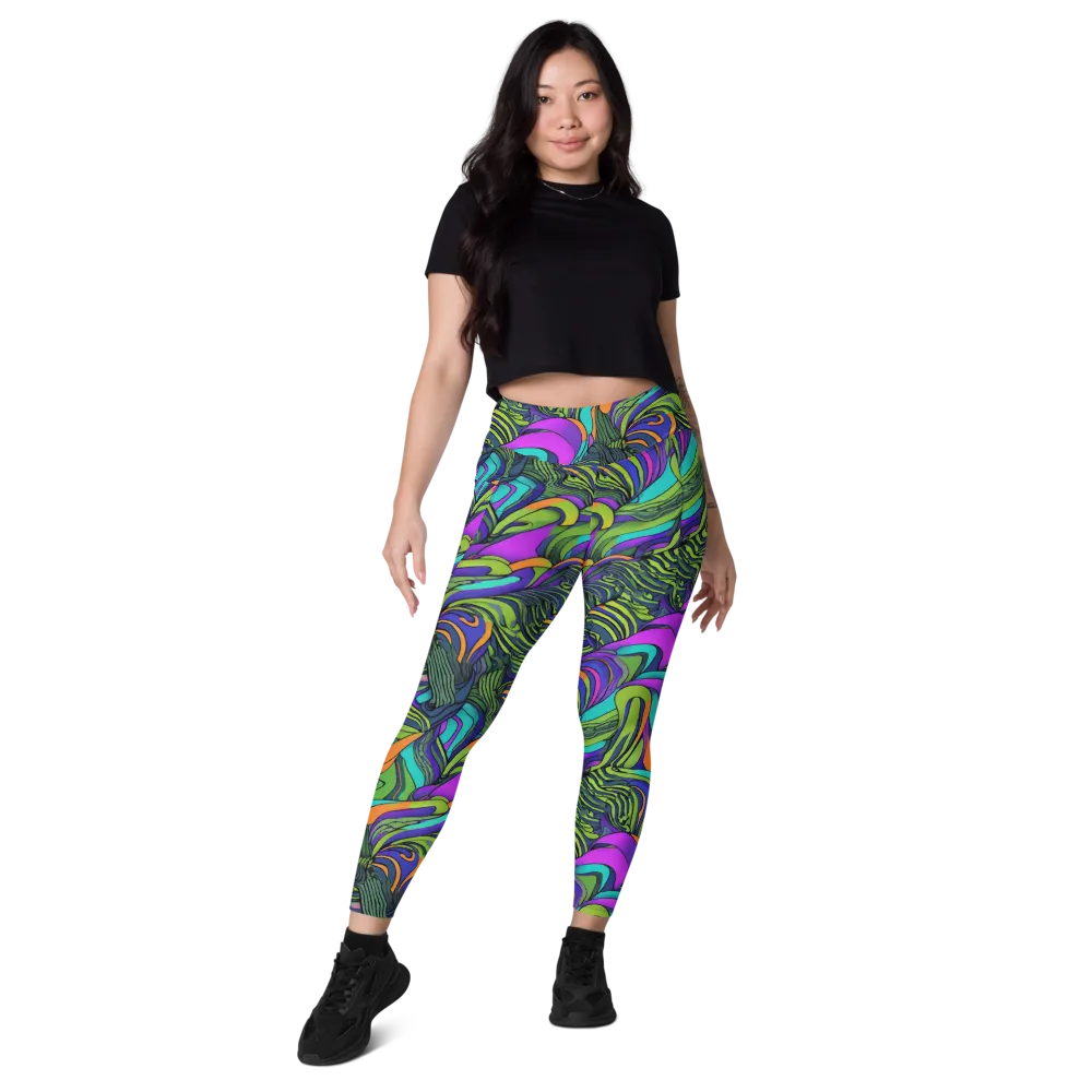 Kinetic Canopy on Leggings with Pockets — Front